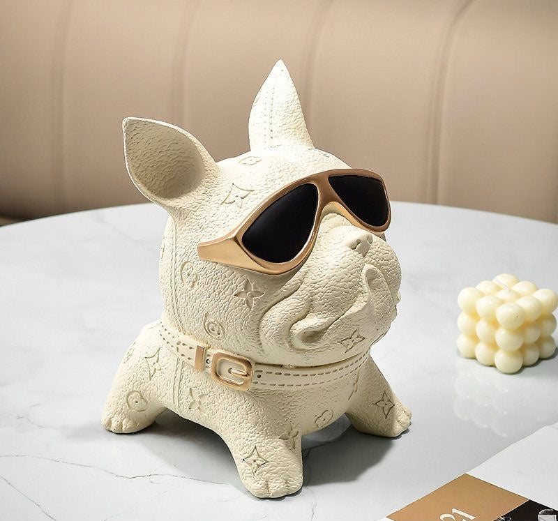 French Bulldog Tissue Holder