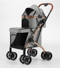 Grey stroller