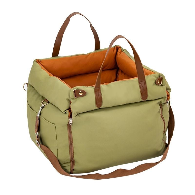 Olive booster carrier studio view