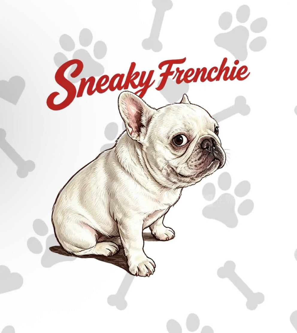 Sneaky Frenchie graphic